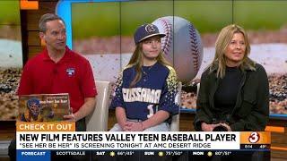 Queen Creek teen featured in film about female baseball players