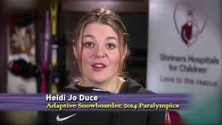 :30 Heidi Jo Duce: No Limits PSA for Shriners Hospitals for Children