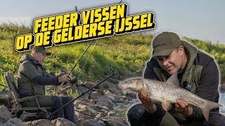 Feeder vissen op de Gelderse IJssel