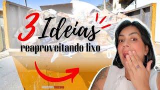 DIY | REAPROVEITANDO PEÇAS QUE ENCONTREI NO LIXO | DECORAÇÃO SUSTENTÁVEL