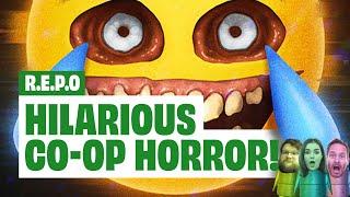 R.E.P.O Co-op Gameplay - HILARIOUS HORROR WITH ZOE, JIM AND IAN