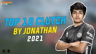 Top 10 Clutch By Tsm Jonathan | Best Clutches By Jonathan Gaming in PUBG Mobile