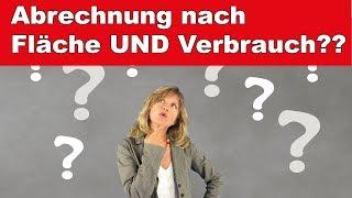 Heizkosten und Wasser: Warum wird nach Verbrauch und Fläche abgerechnet?