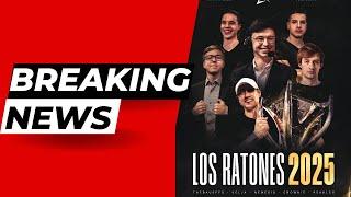 Caedrel announces Los Ratones feat. Baus Nemesis Velja Crownshot and World Champ Rekkles