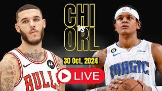 LIVE : Chicago Bulls Vs Orlando Magic Full Game | NBA Live | Oct 30, 2024 | 2k