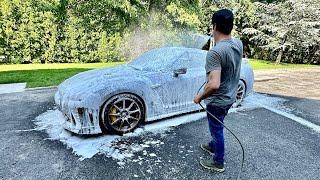 Nissan GTR T-SPEC Weekend Wash & Talk | Removing Insane Levels Of Pollen