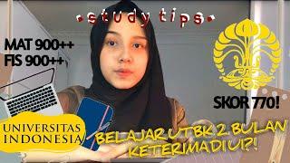 Tips Lulus UI dengan Skor UTBK SBMPTN 700+