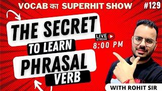 VOCAB SESSION | Learn English with Rohit Sir | LIVE | @08:00 PM