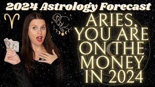 ARIES 2024 YEARLY HOROSCOPE  FATED Alignments, LUCRATIVE Financial Gains & OWNING Who You Are 