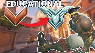 EDUCATIONAL UNRANKED TO GM  |  T500 DOOMFIST ONE TRICK