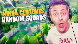 Ninja Had To Clutch This Squad Fill!