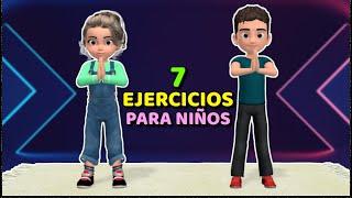 7 EJERCICIOS PARA NIÑOS – ENTRENAMIENTO SIN IMPACTO