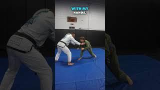 Defending the double leg in Jiu Jitsu!#jiujitsu #jiujitsutips