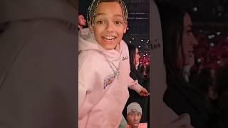 Lil raheezy shocked by kid moves at cb concert #lilraheezy #lilraheezyreacts #raheezy #shorts