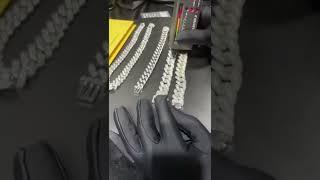 VVS1 Moissanite Cuban Link Chain Customization @ BlingProud