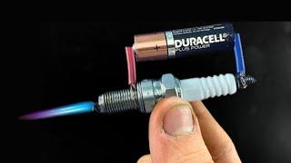 How to Make a Simple Welding Machine from Spark Plugs at Home! Practical DIY Idea!