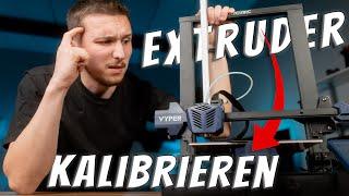 Extruder Kalibrieren | Tutorial | E-Steps einstellen für perfekte Druckergebnisse