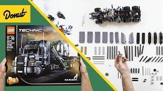 LEGO Technic Semi-Truck Build | Built To Scale