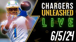 Chargers Week 3 OTAs & Podium Recap | WR Room Improvements & Expectations | Chargers Unleashed LIVE