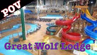 Great Wolf Lodge SoCal - Waterpark Footage - Room & Hotel Walkthrough