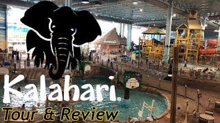 Kalahari Waterpark Resort (Sandusky Ohio) Tour & Review with The Legend