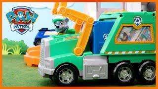 Best Rocky Recycling Truck Rescue Missions ️ | PAW Patrol Compilation | Toy Pretend Play for Kids