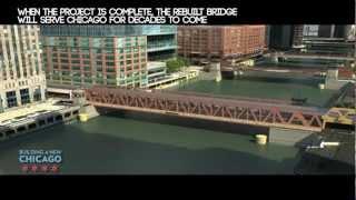 Video Illustration of the Wells Street Bridge Reconstruction