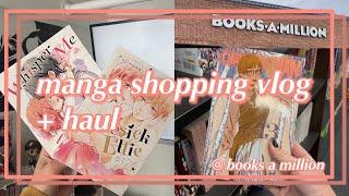 manga shopping vlog + haul