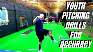 Youth Pitching Drills For Accuracy Ages 9 - 14