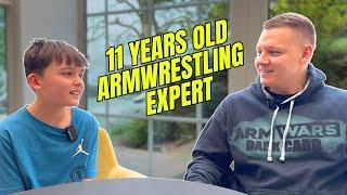 This 11 Years Old KID knows more about armwrestling than YOU