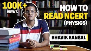 How to read NCERT (Physics) for NEET? | Bhavik Bansal AIR 1 #neettopper #neetphysics #ncertphysics