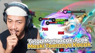 Fanny Dwi Woii Tetap Mengacak-Acak Meskipun Dapet Team Yang Kocak  - Mobile Legends