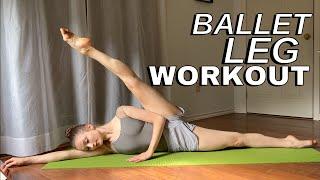 BALLERINA WORKOUT | Pilates and danced based leg exercises, ballet legs, tabatas, no equipment