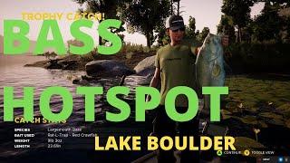 Lake Boulder Bass Hotspot - Bob's Marina - Exciting Last Second Win! Fishing Sim World Pro Tour 2020