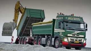 Volvo Trucks - A Volvo FMX 3-way tipper truck, building Copenhagen’s new metro line