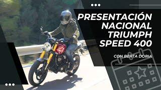 TRIUMPH SPEED 400 〰️ MOTO BAJITA Y LIGERA para empezar 