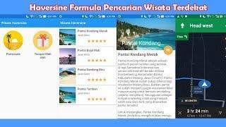 Source Code Android Pencarian Wisata Terdekat Menggunakan Haversine Formula