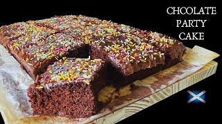 Chocolate School Dinner Cake | Old School Recipe | Chocolate Traybake | Sokolatopita