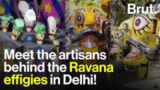 Inside Delhi's largest market for Ravana effigies