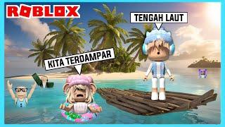 Aku Dan Adiku Terdampar Di Pulau Tengah Laut Di Roblox Brookhaven ft @Shasyaalala