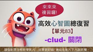 心智圖復習【單元83】-clud- 關閉