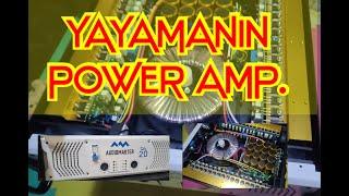 UNBOXING AND SOUND CHECK (AUDIOMASTER CA2O)