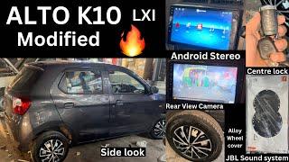 New Alto K10 Modified | Alto K10 Accessories | Alto K10 modified base to top | #altok10 #alto #best