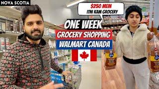 One Week Grocery Shopping in Canada After 5 Months | Shocking Prices at Walmart | Nova Scotia