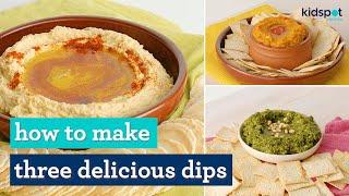 Three Simple Dips | Easy Kids Recipes | Kidspot