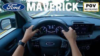 2023 Ford Maverick Hybrid XLT POV Test Drive