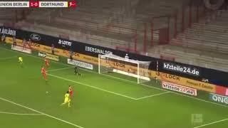 16 Year Old Moukoko's first Bundesliga goal for Borussia Dortmund.