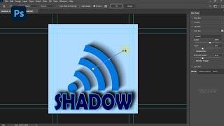 How to Create The Drop Shadow Using Path Blur in Photoshop