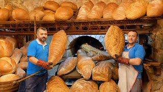 Biggest turkish breads! You've never seen before! Turkish street foods