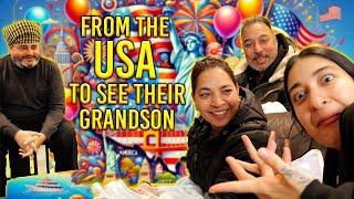 They Traveled from America to Meet Their Grandson for the First Time! ️